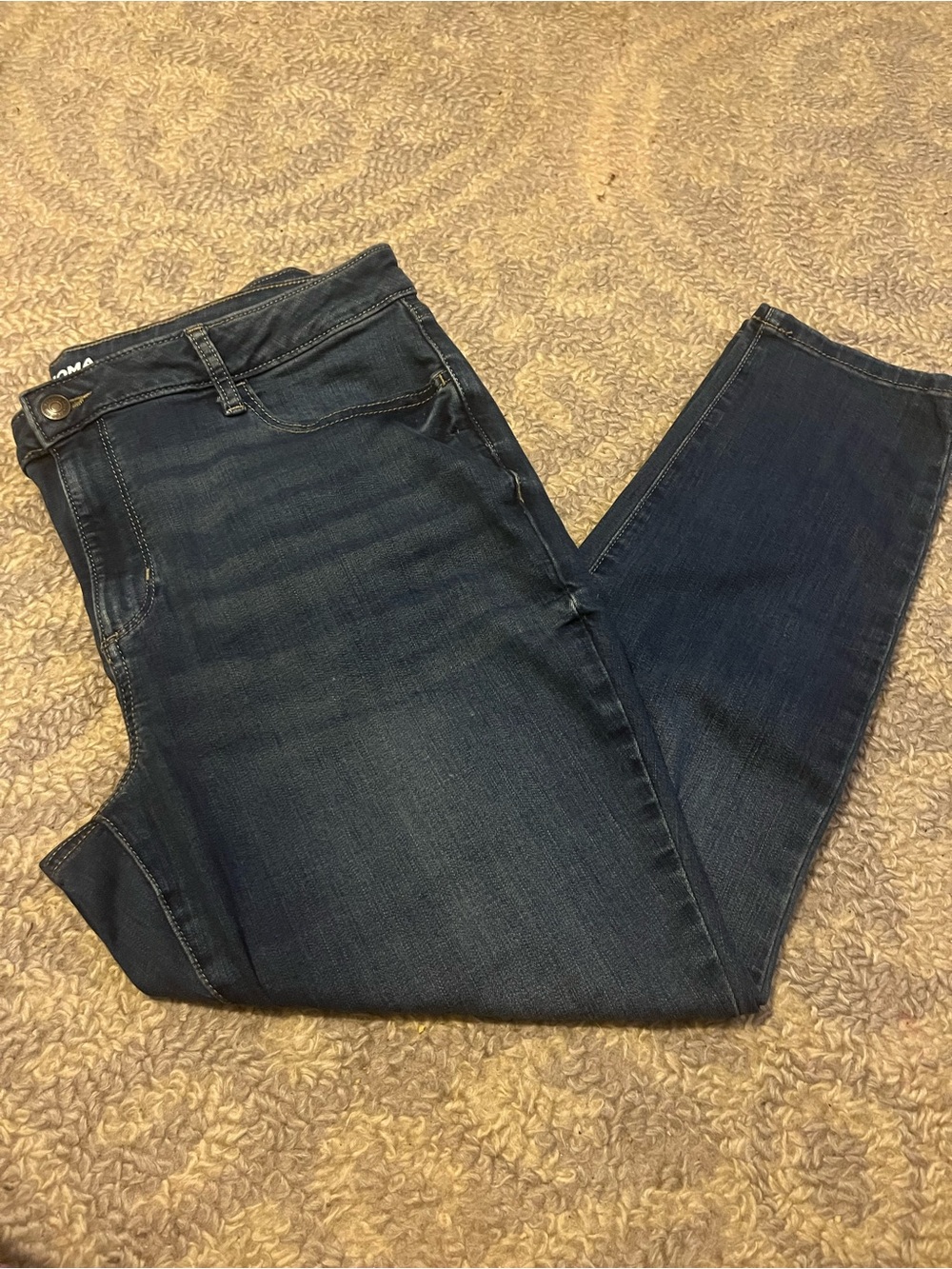 Dark blue Sonoma skinny jeans